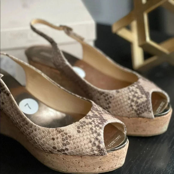 ! New! Jimmy Choo animal print shoes! - Picture 4 of 8